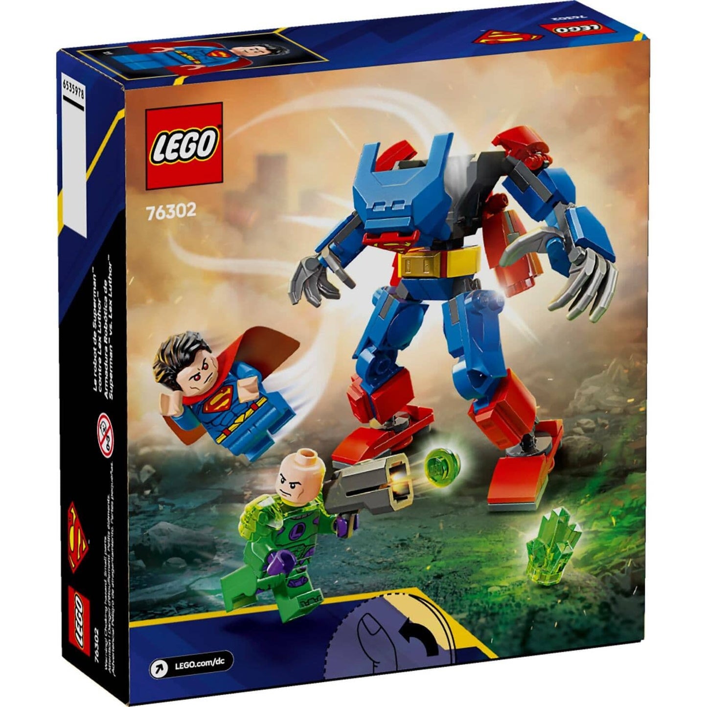 LEGO 76302 Superman™ Mech Vs. Lex Luthor™ - DC Super Heroes