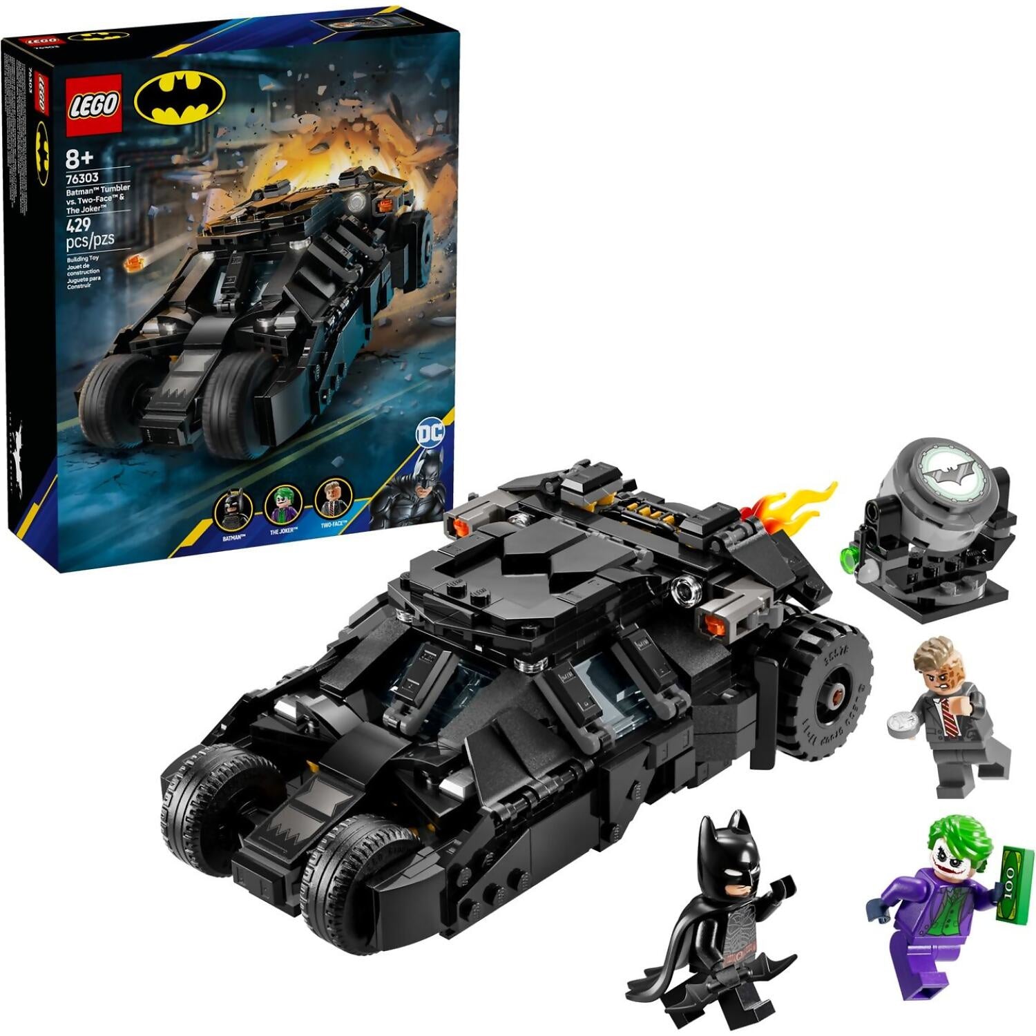 LEGO 76303 Batman Tumbler Vs. Two-face & The Joker - DC Super Heroes