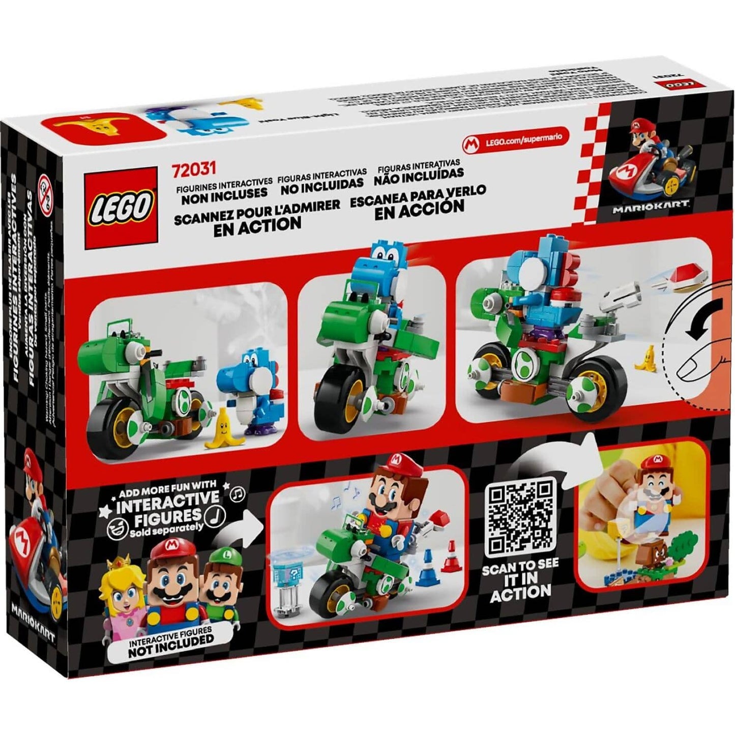 LEGO 72031 Mario Kart™ Yoshi Bike - Super Mario