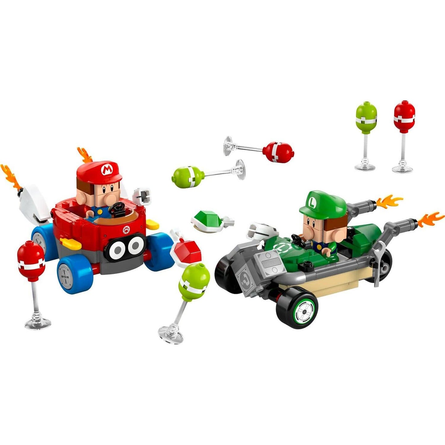 LEGO 72034 Mario Kart™ Baby Mario vs. Baby Luigi - Super Mario