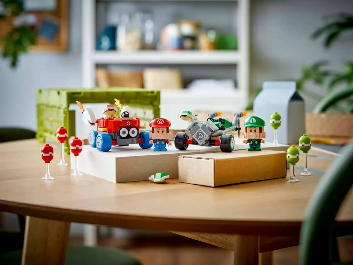 LEGO 72034 Mario Kart™ Baby Mario vs. Baby Luigi - Super Mario