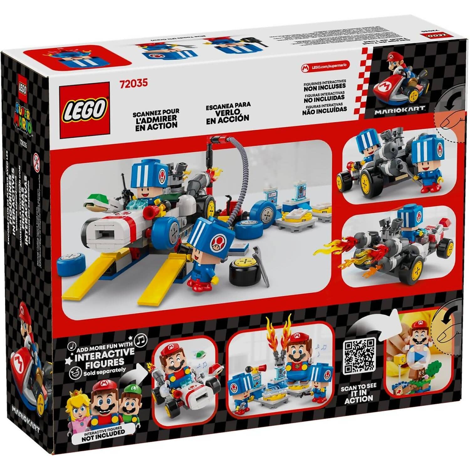 LEGO 72035 Mario Kart Toad's Garage - Super Mario