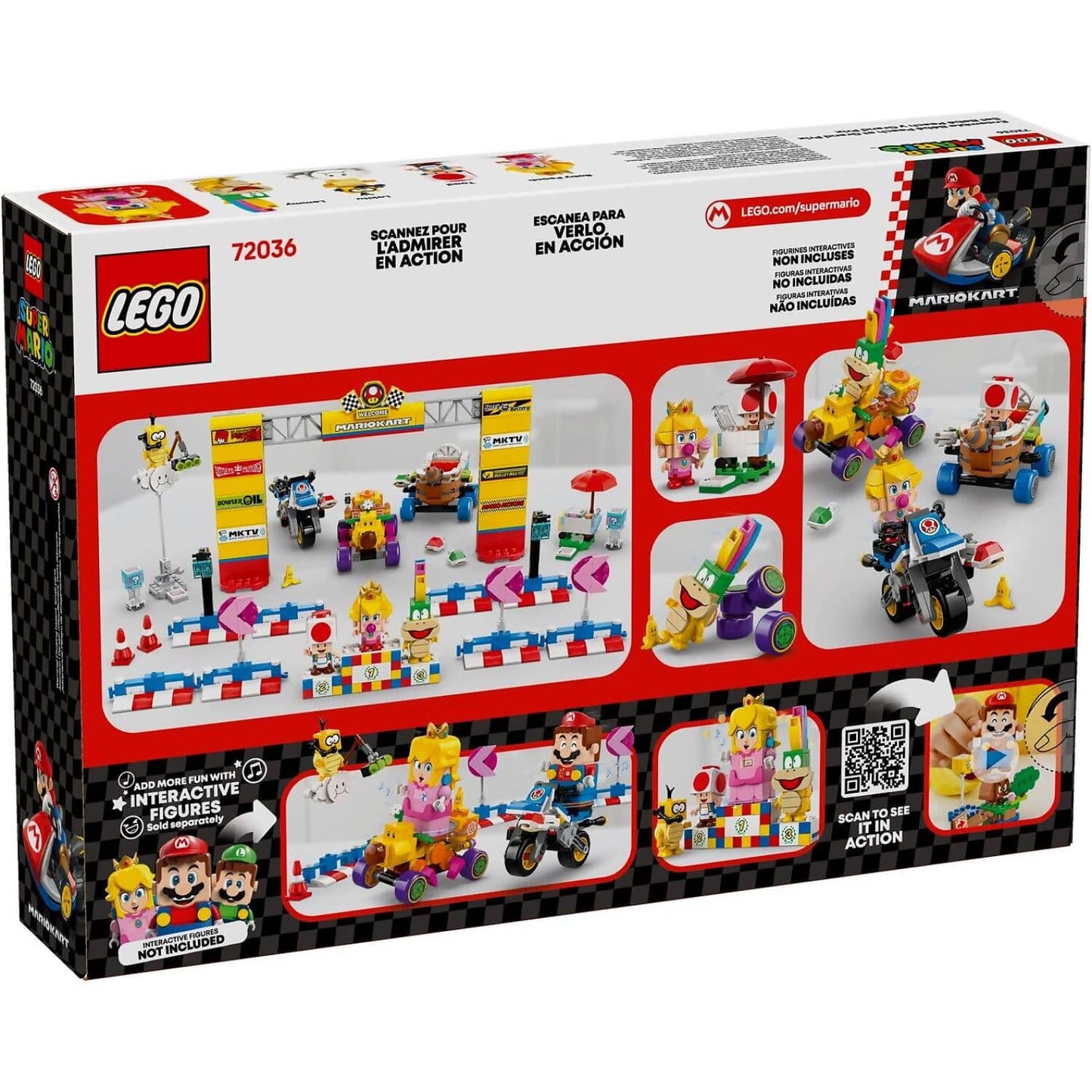 LEGO 72036 Mario Kart™ Baby Peach & Grand Prix Set - Super Mario