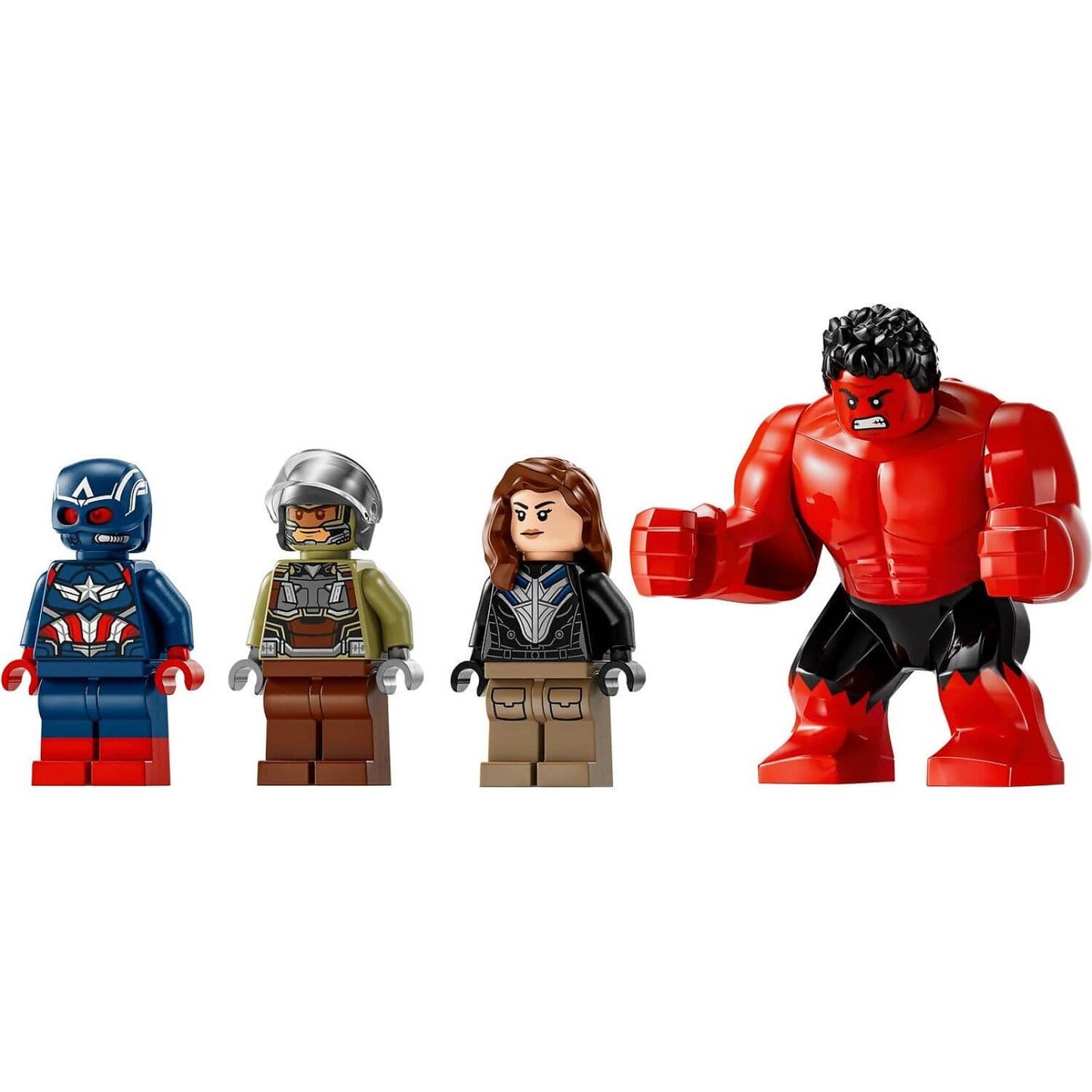 LEGO 76292 Captain America vs. Red Hulk Battle - Marvel Super Heroes