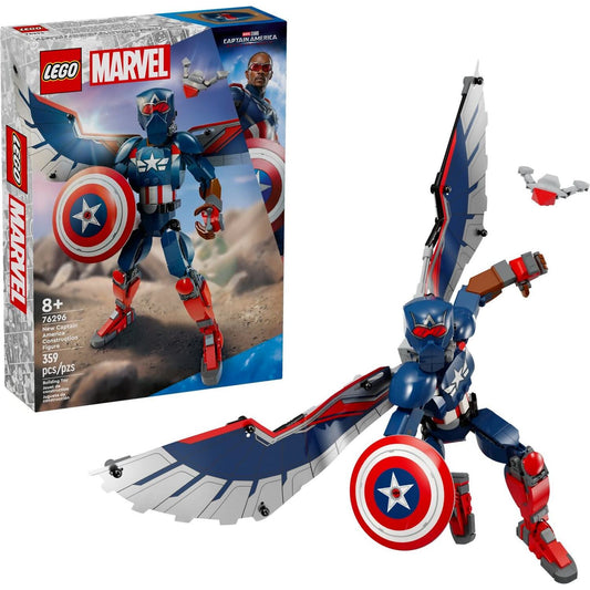 LEGO 76296 New Captain America Construction Figure - Marvel Super Heroes