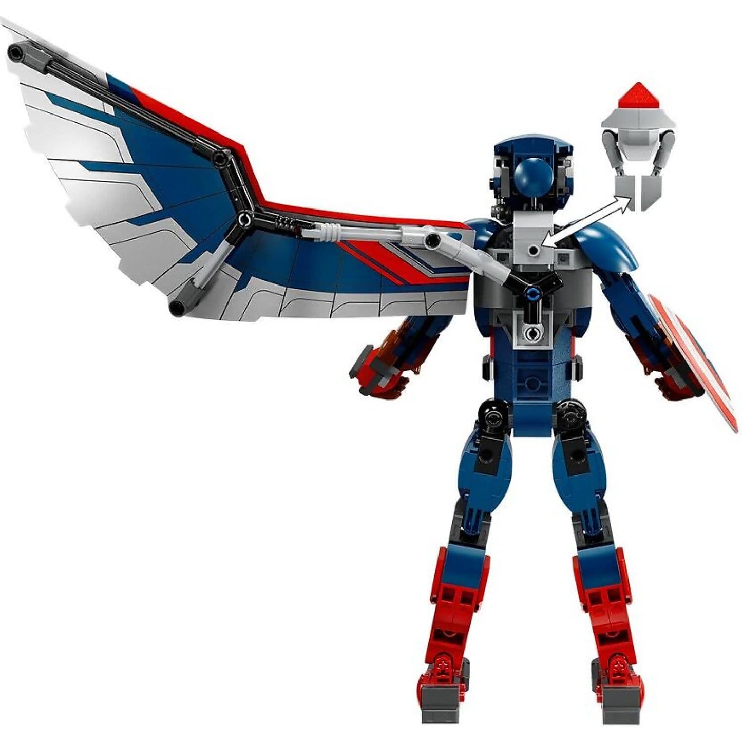 LEGO 76296 New Captain America Construction Figure - Marvel Super Heroes