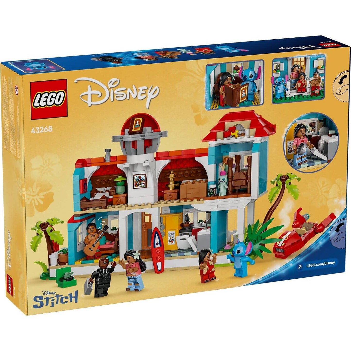 LEGO 43268 Lilo and Stitch Beach House - Disney