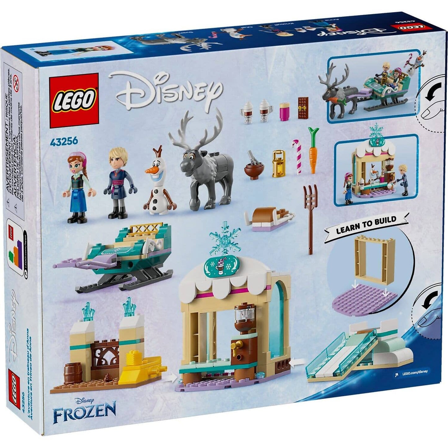 LEGO 43256 Anna's Sleigh Adventure - Disney 4+
