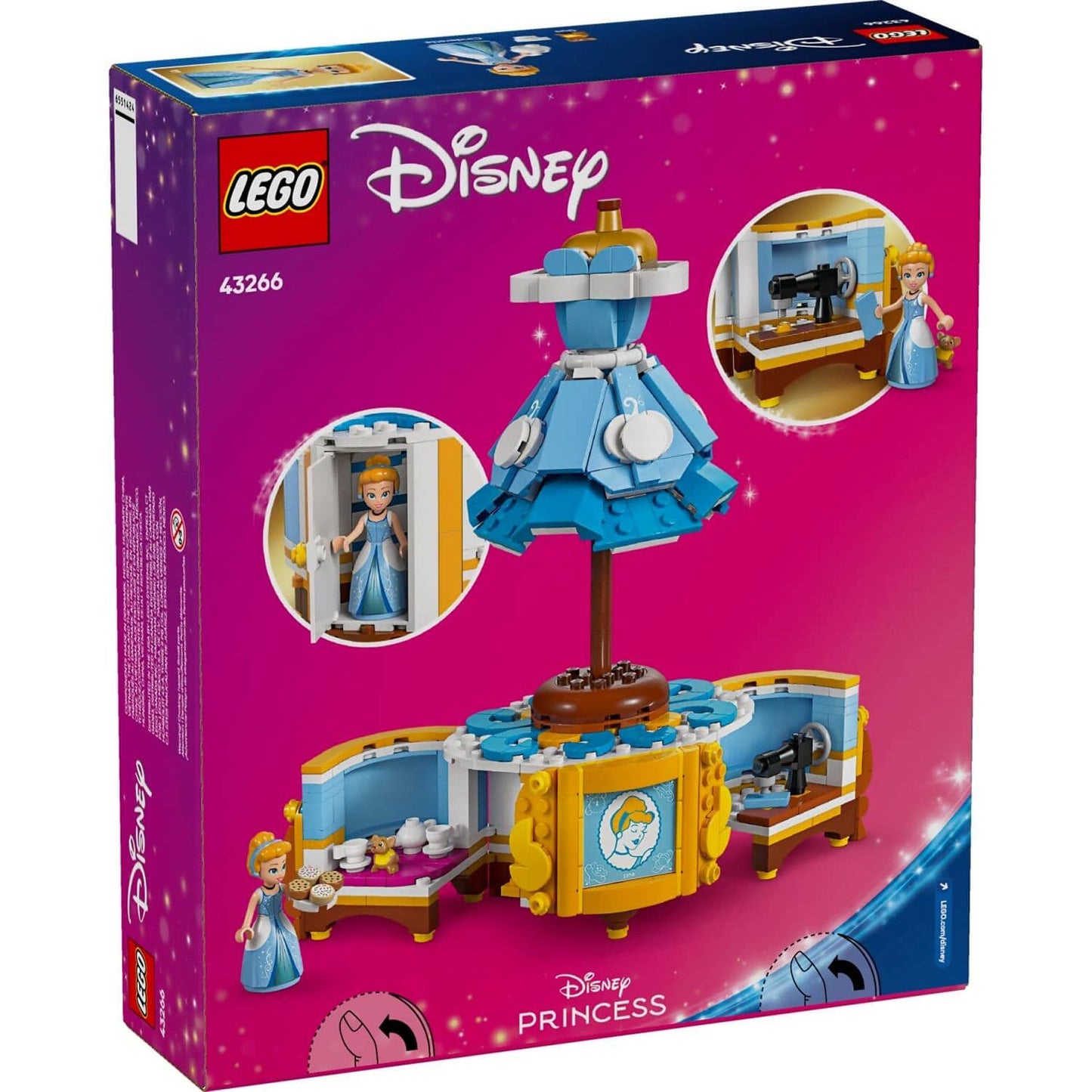 LEGO 43266 Cinderella's Dress - Disney