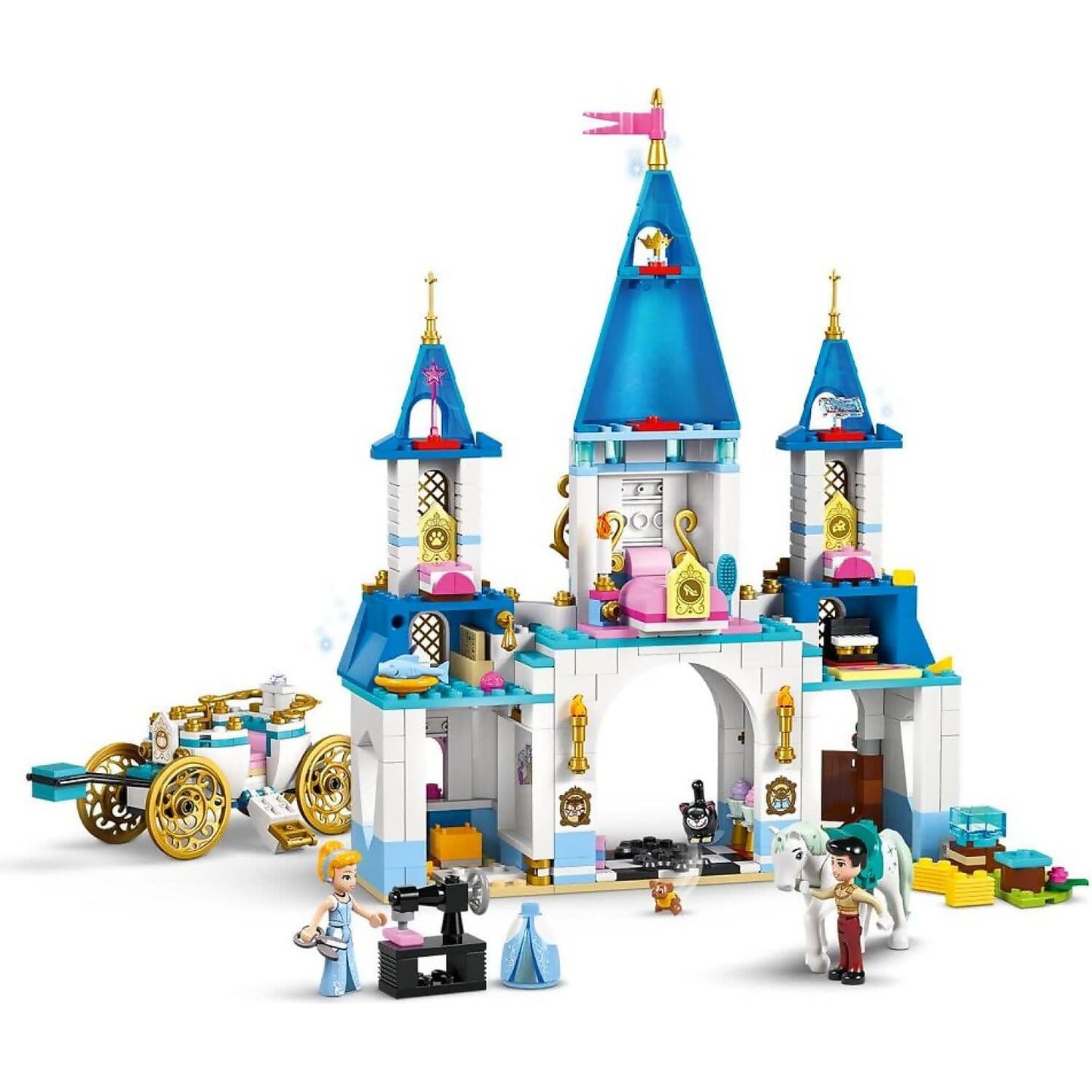 LEGO 43275 Cinderella's Castle & Horse Carriage - Disney