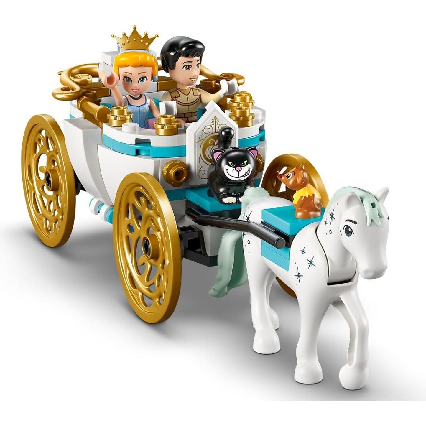 LEGO 43275 Cinderella's Castle & Horse Carriage - Disney