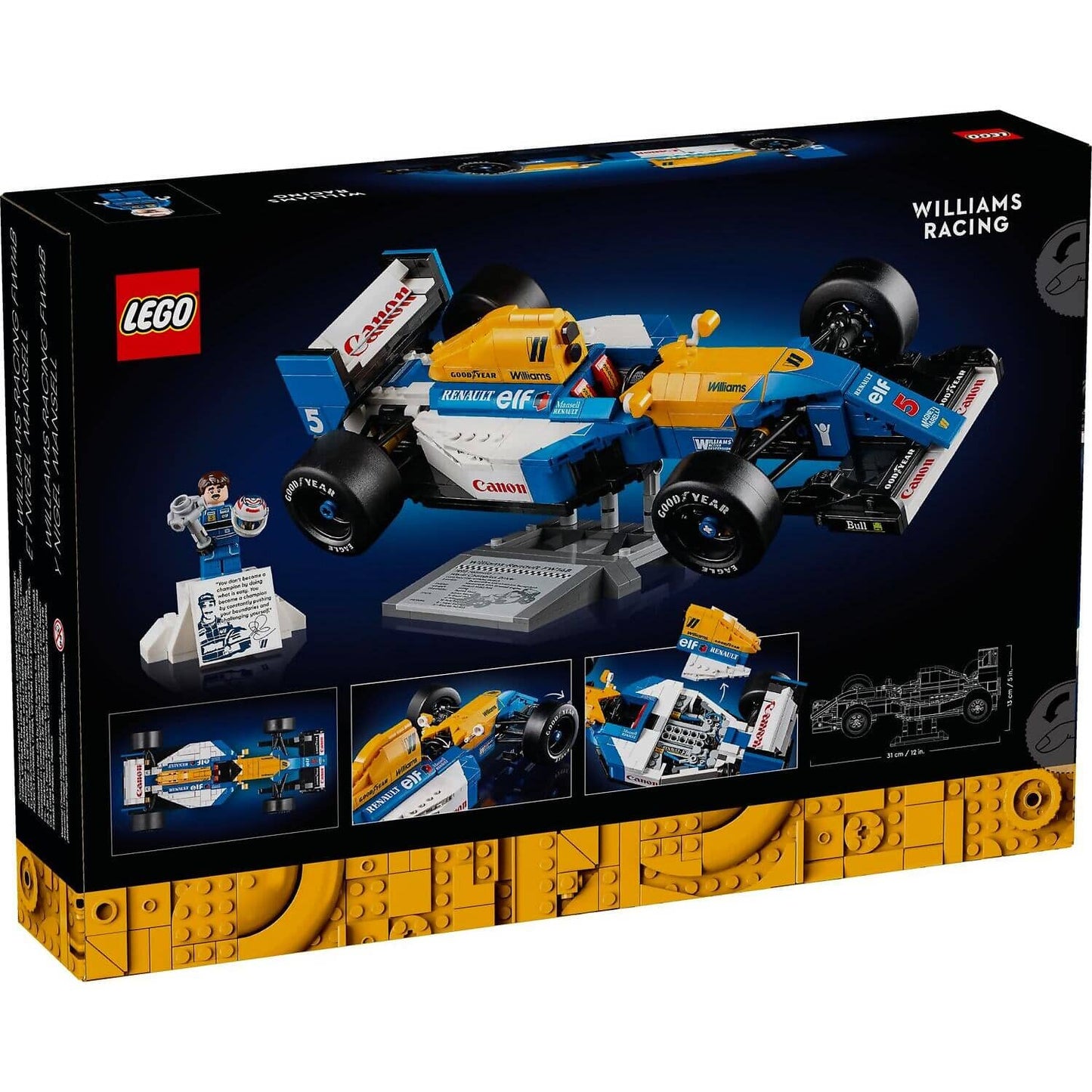 LEGO 10353 Williams Racing FW14B & Nigel Mansell - Icons