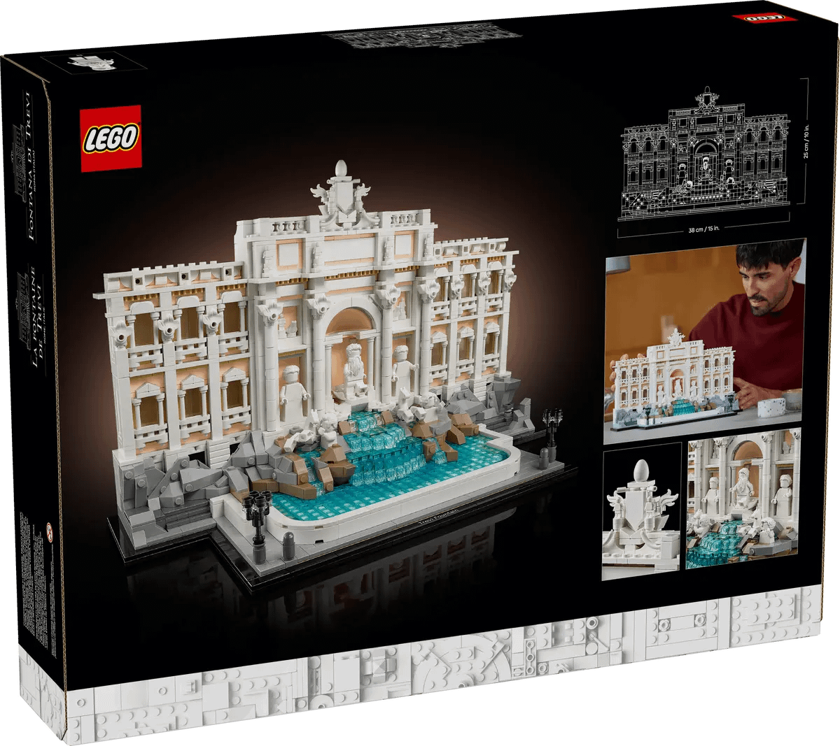 LEGO 21062 Trevi Fountain - LEGO Architecture