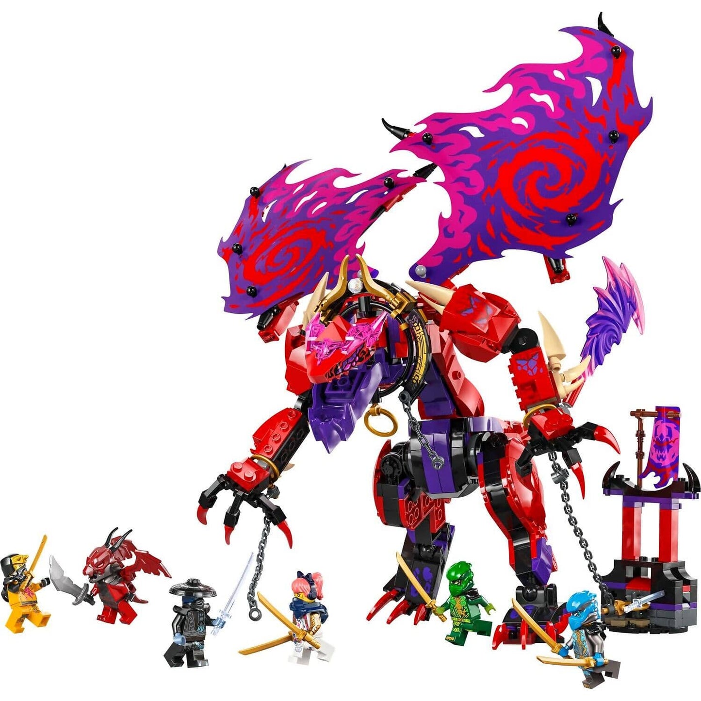 LEGO 71832 Thunderfang Dragon of Chaos - Ninjago