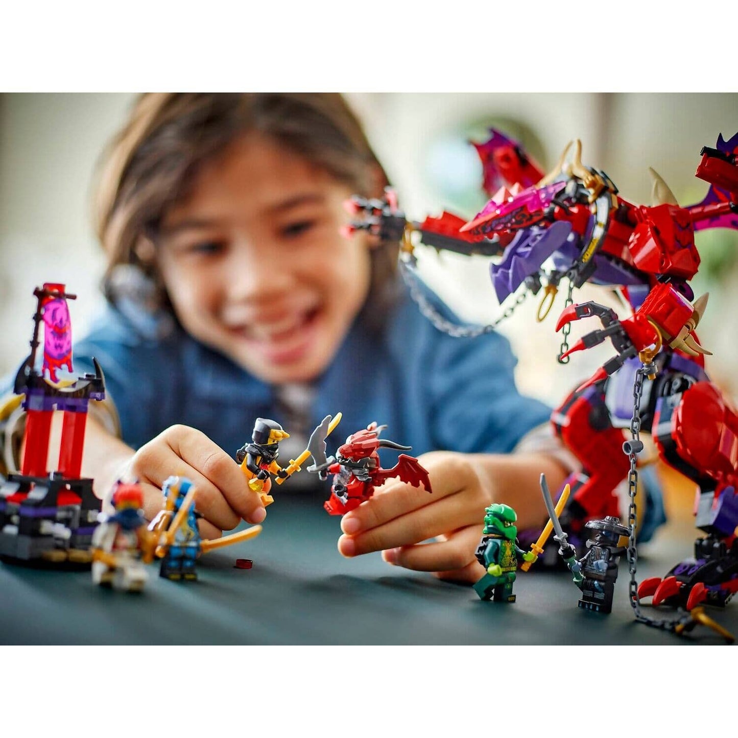 LEGO 71832 Thunderfang Dragon of Chaos - Ninjago