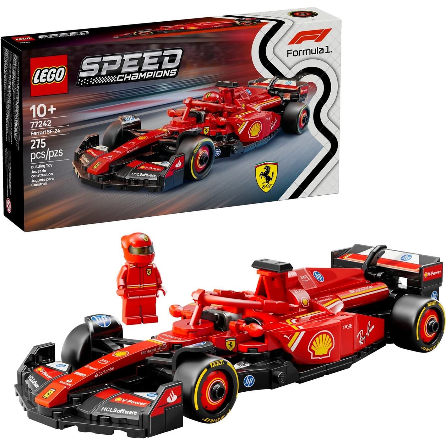 LEGO 77242 Ferrari SF-24 F1® Race Car - Speed Champions