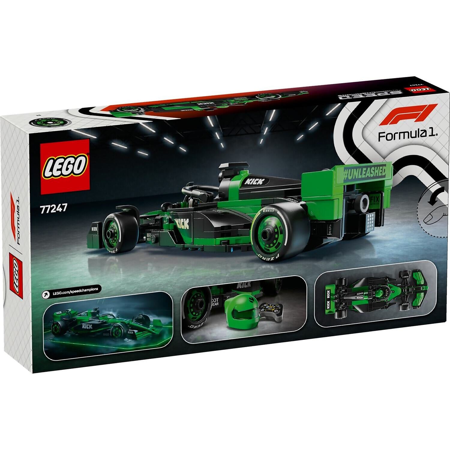 LEGO 77247 KICK Sauber F1 Team C44 Race Car - Speed Champions