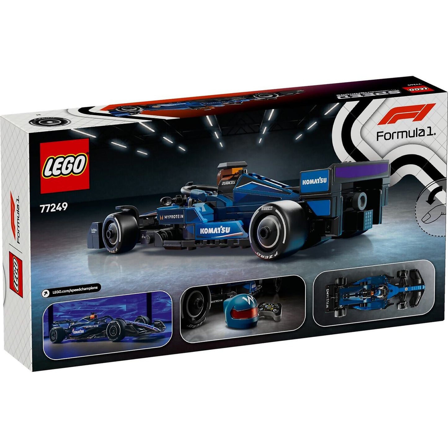 LEGO 77249 Williams Racing FW46 F1® Race Car - Speed Champions