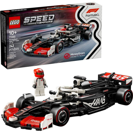 LEGO 77250 MoneyGram Haas F1® Team VF-24 Race Car - Speed Champions