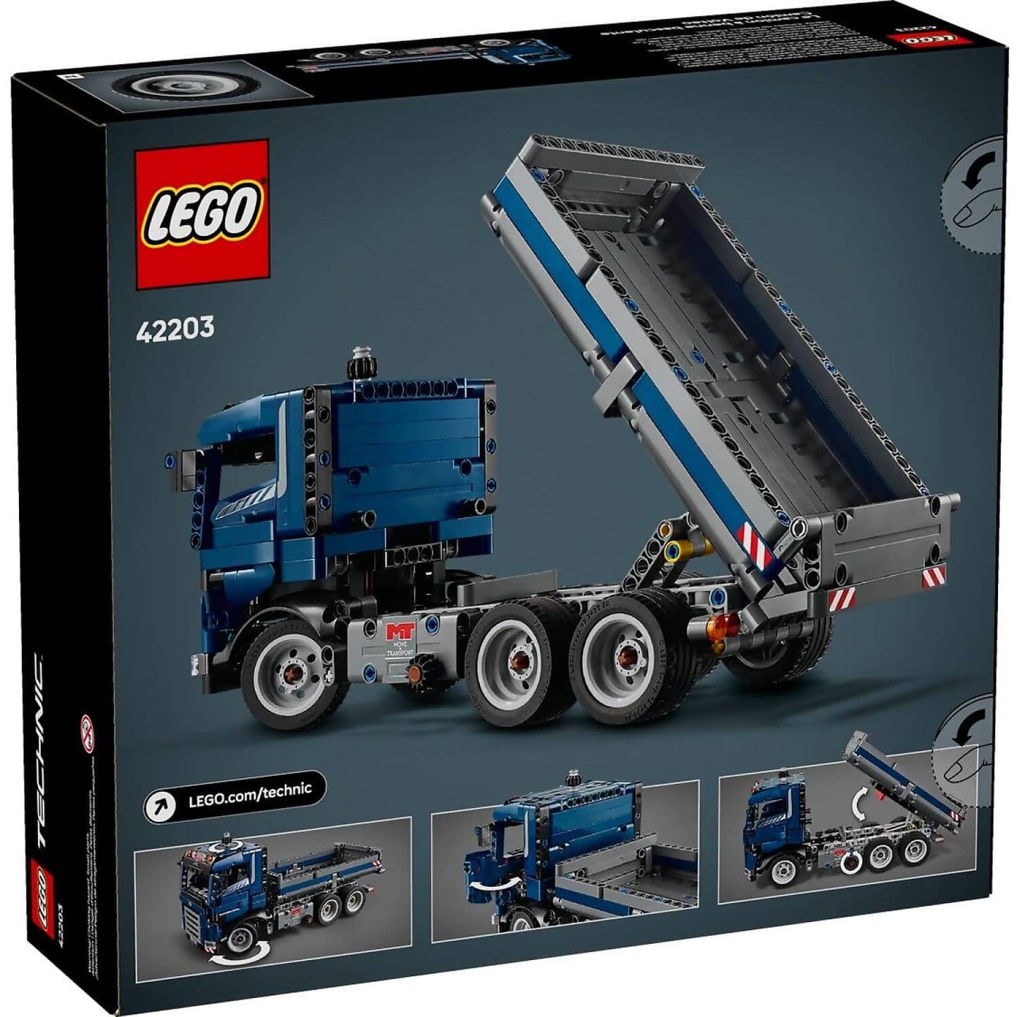 LEGO 42203 Tipping Dump Truck - Technic