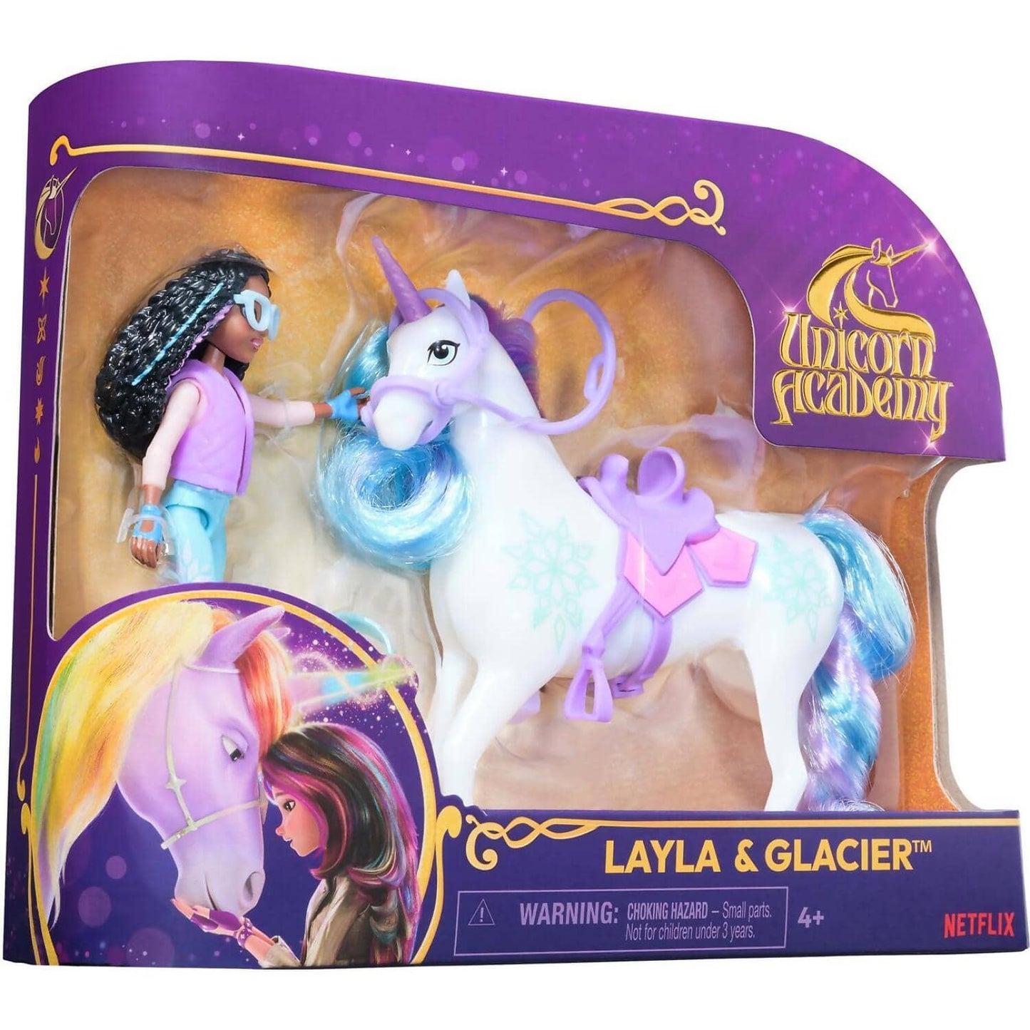 Unicorn Academy - Layla & Glacier Doll Set