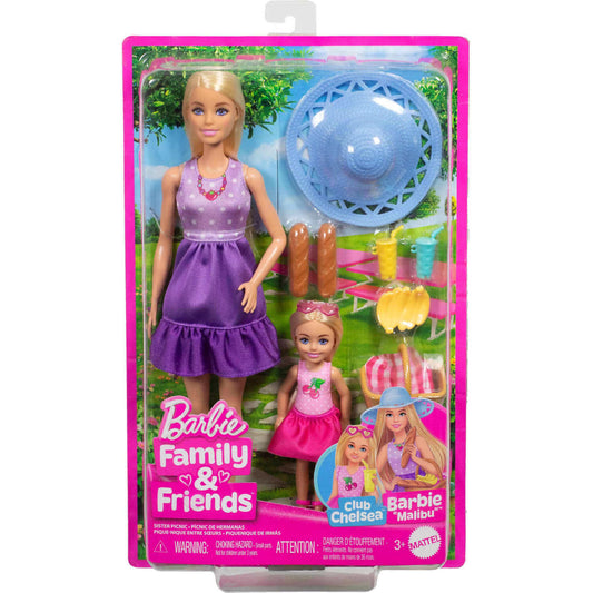 Barbie - Family & Friends Barbie Malibu Sister Picnic Playset