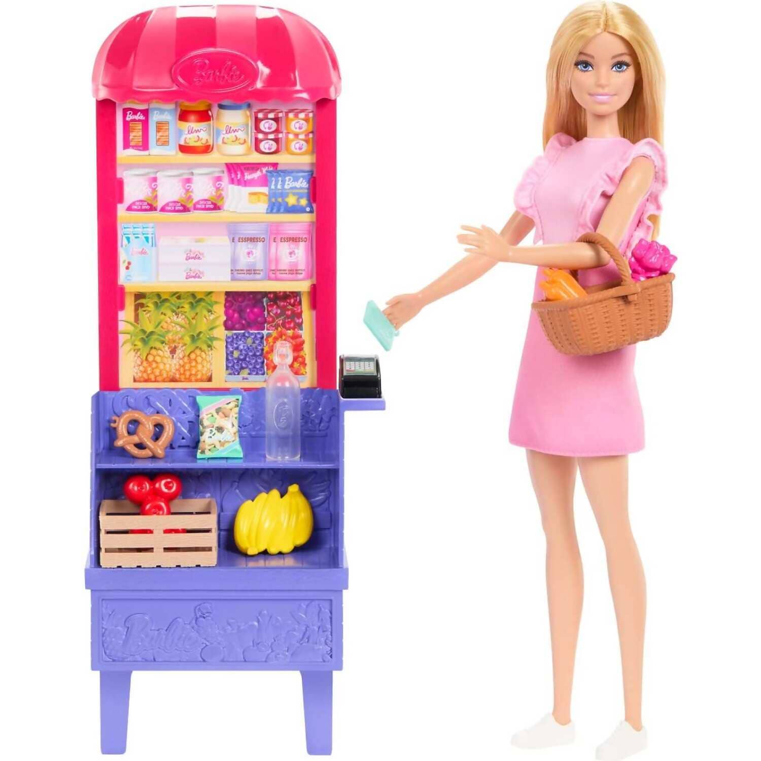 Barbie - Barbie And Teresa Recipe For Friendship Malibu At The Market Doll Playset