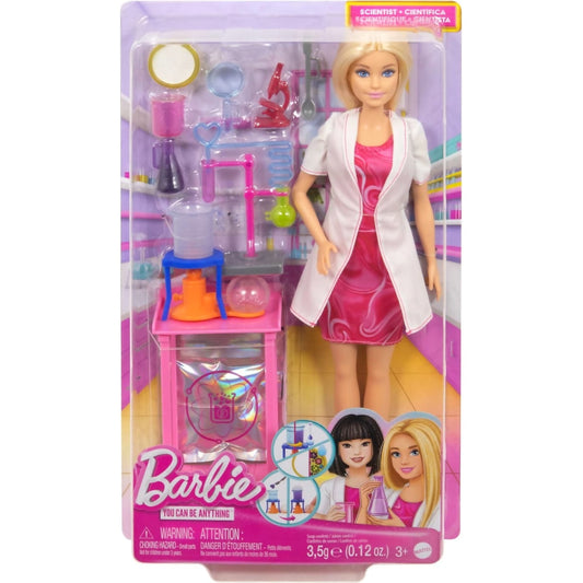 Barbie - You Can Be Anything Scientist Doll & Accessories
