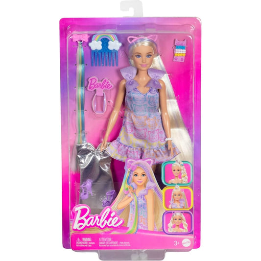 Barbie - Fun & Fancy Doll & Accessories Blonde Fashion Doll With Extra-long Hair & 2 Looks