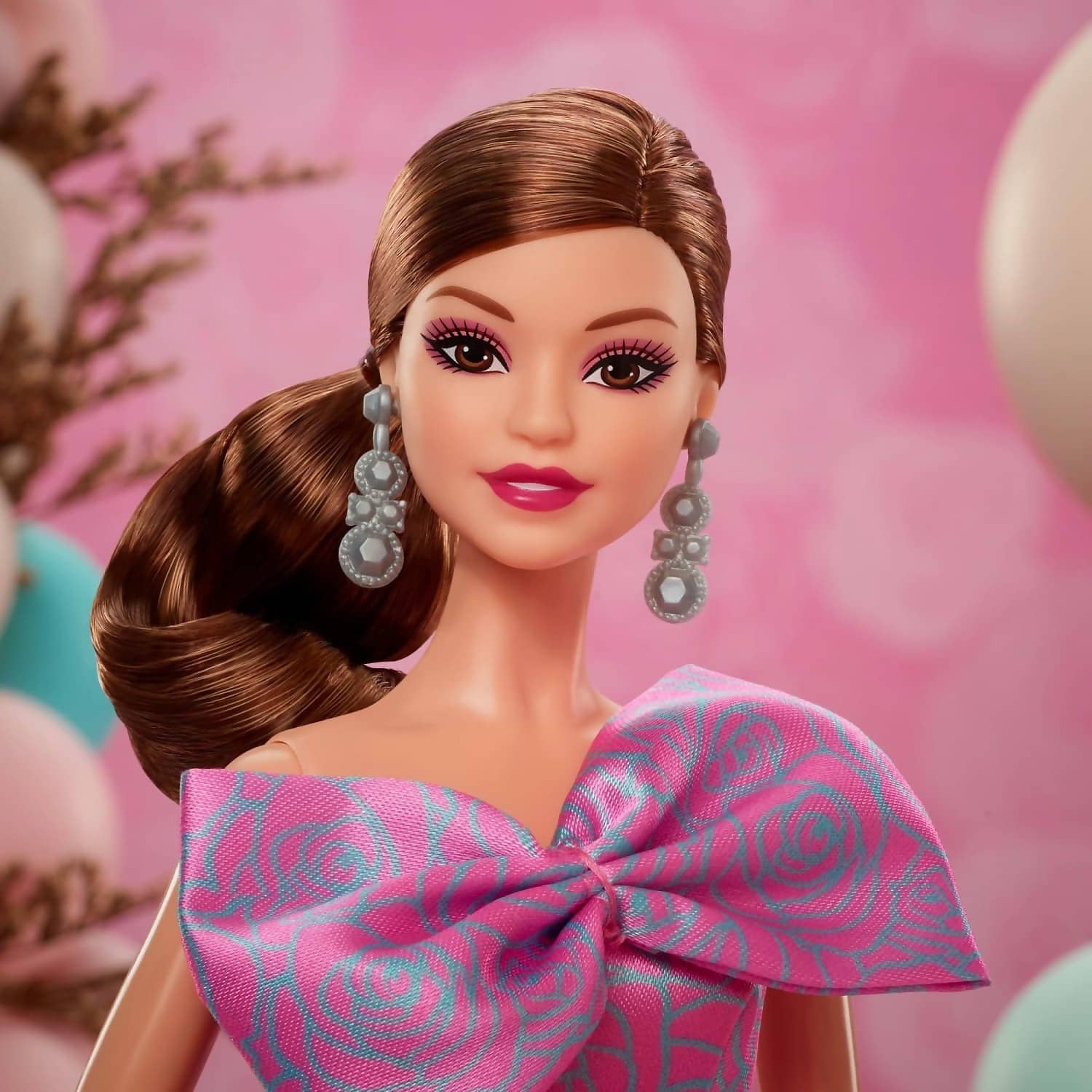 Barbie - Signature Birthday Wishes Doll Collectible Fashion Doll In Satiny Pink Dress