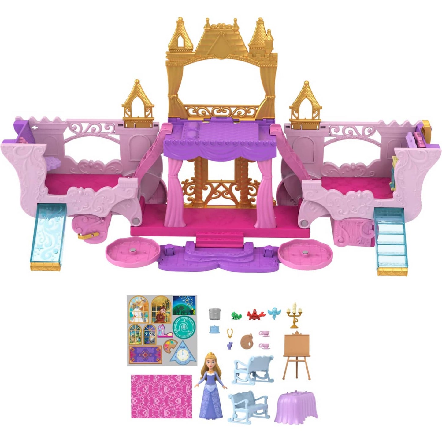 Disney Princess - Carriage To Castle Playset