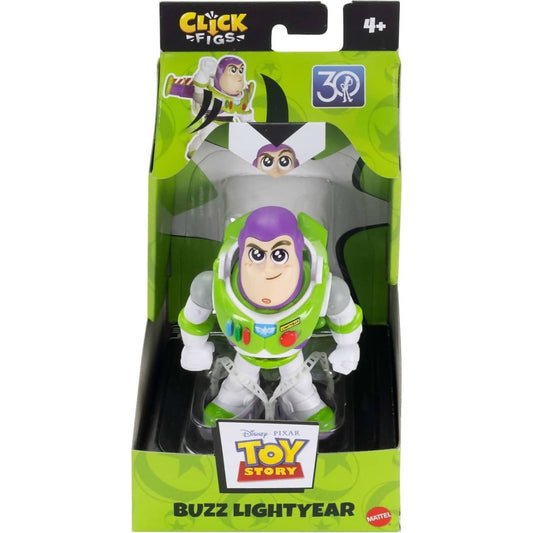 Disney Pixar - Click Figs Buzz Lightyear Toy Story Small Movie Toy With Pop Up Action Move