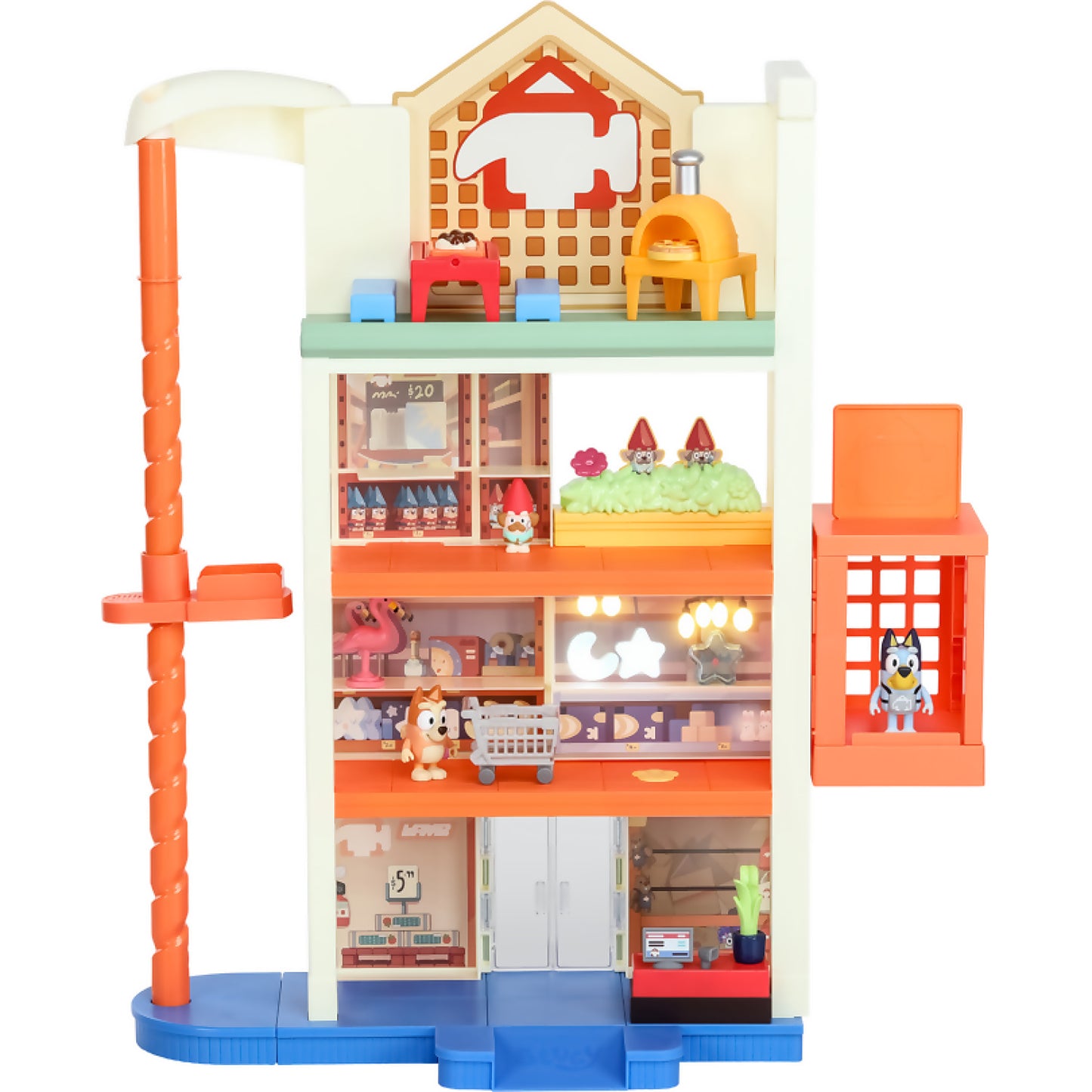 Bluey - Series 9 Hammerbarn Shopping Centre Playset