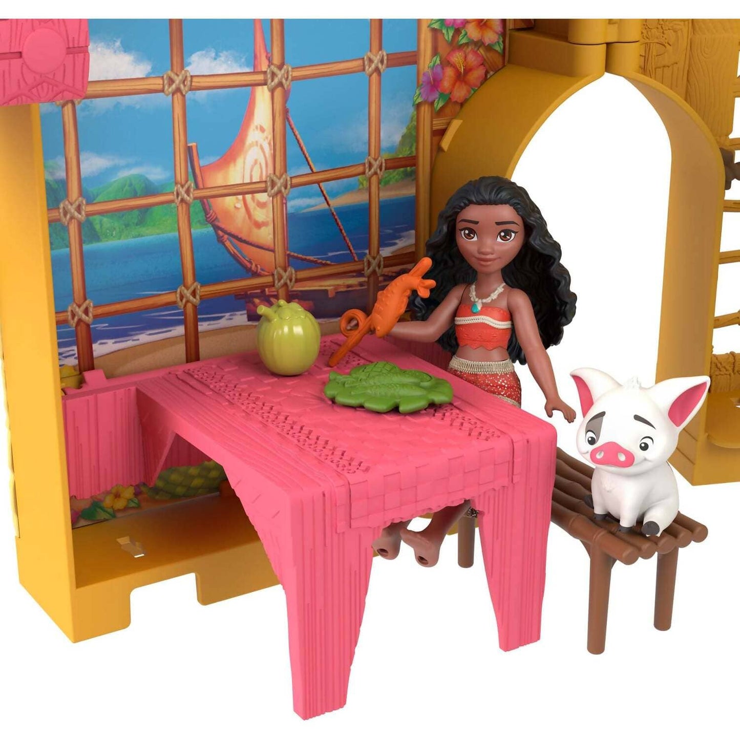 Disney Princess - Moana Storytime Stackers Doll House - Mattel