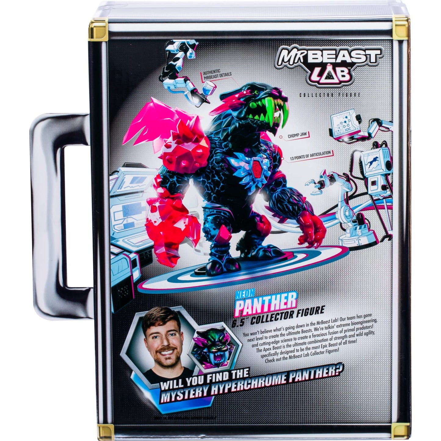 Mrbeast Lab - Collector Figure 6.5-inch Neon Panther Series 2