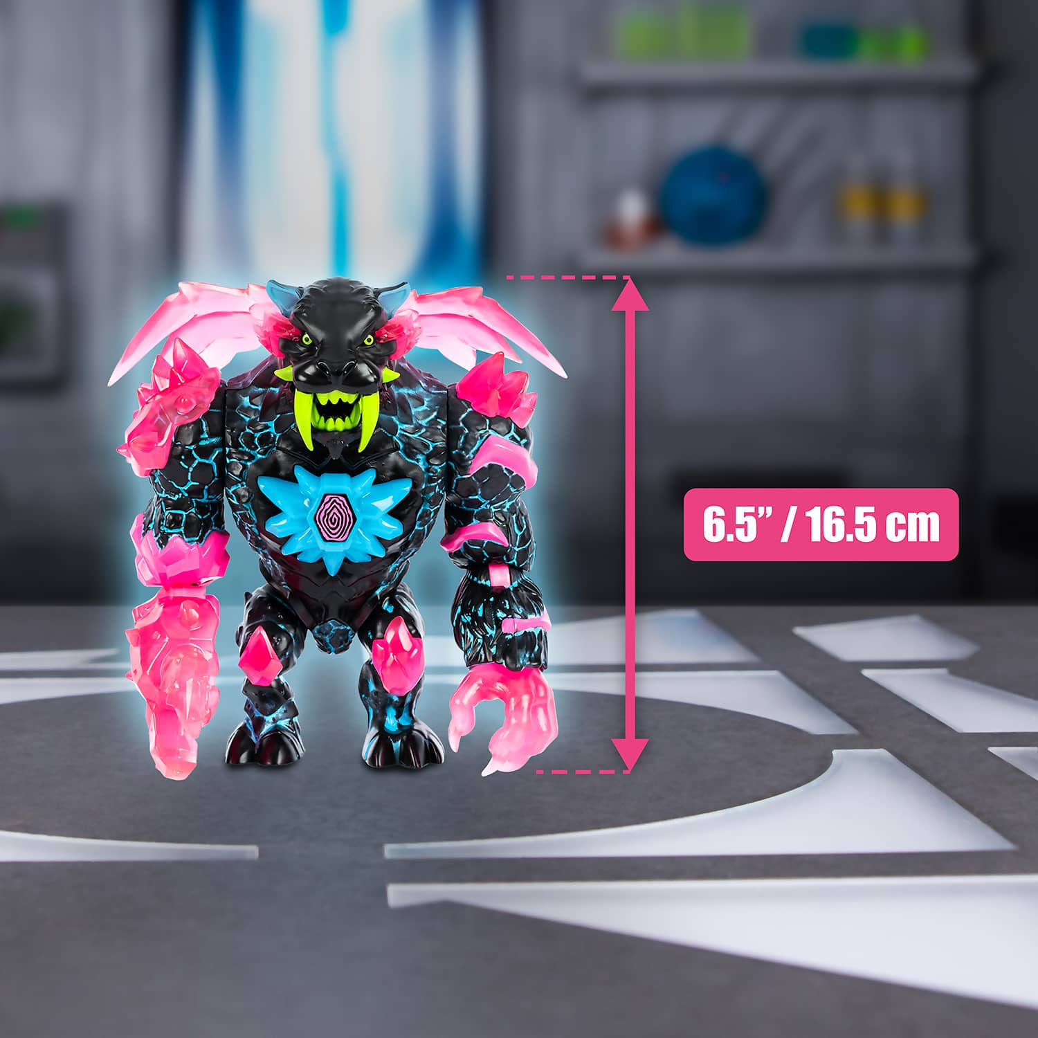 Mrbeast Lab - Collector Figure 6.5-inch Neon Panther Series 2