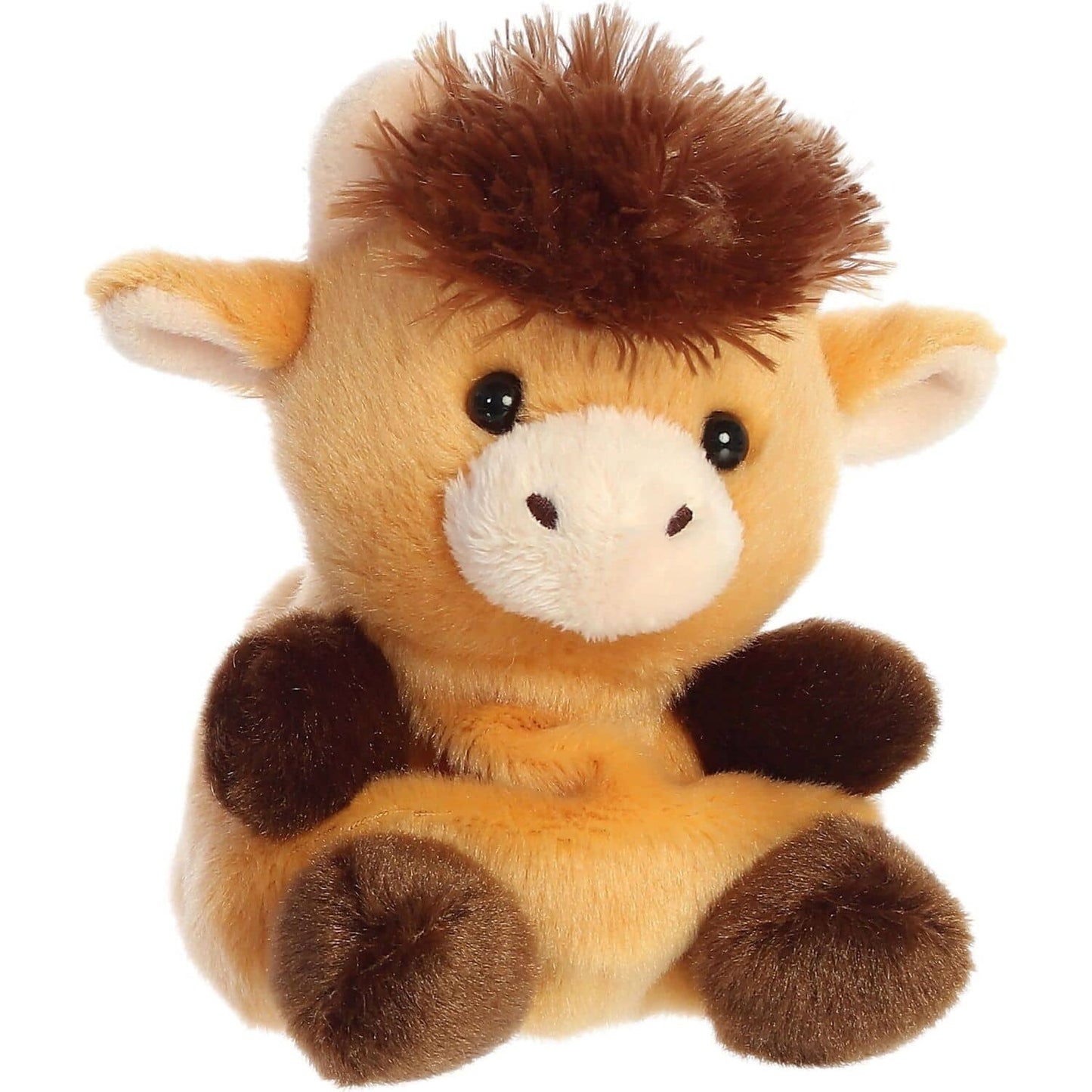 Cotton Candy - Palm Pals Hubert Highland Cow 13cm Plush