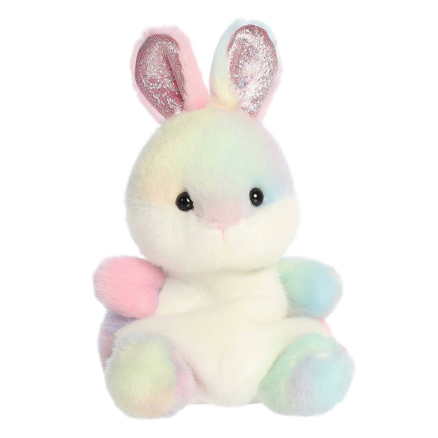 Cotton Candy - Palm Pals Opal Rainbow Bunny 13cm Plush
