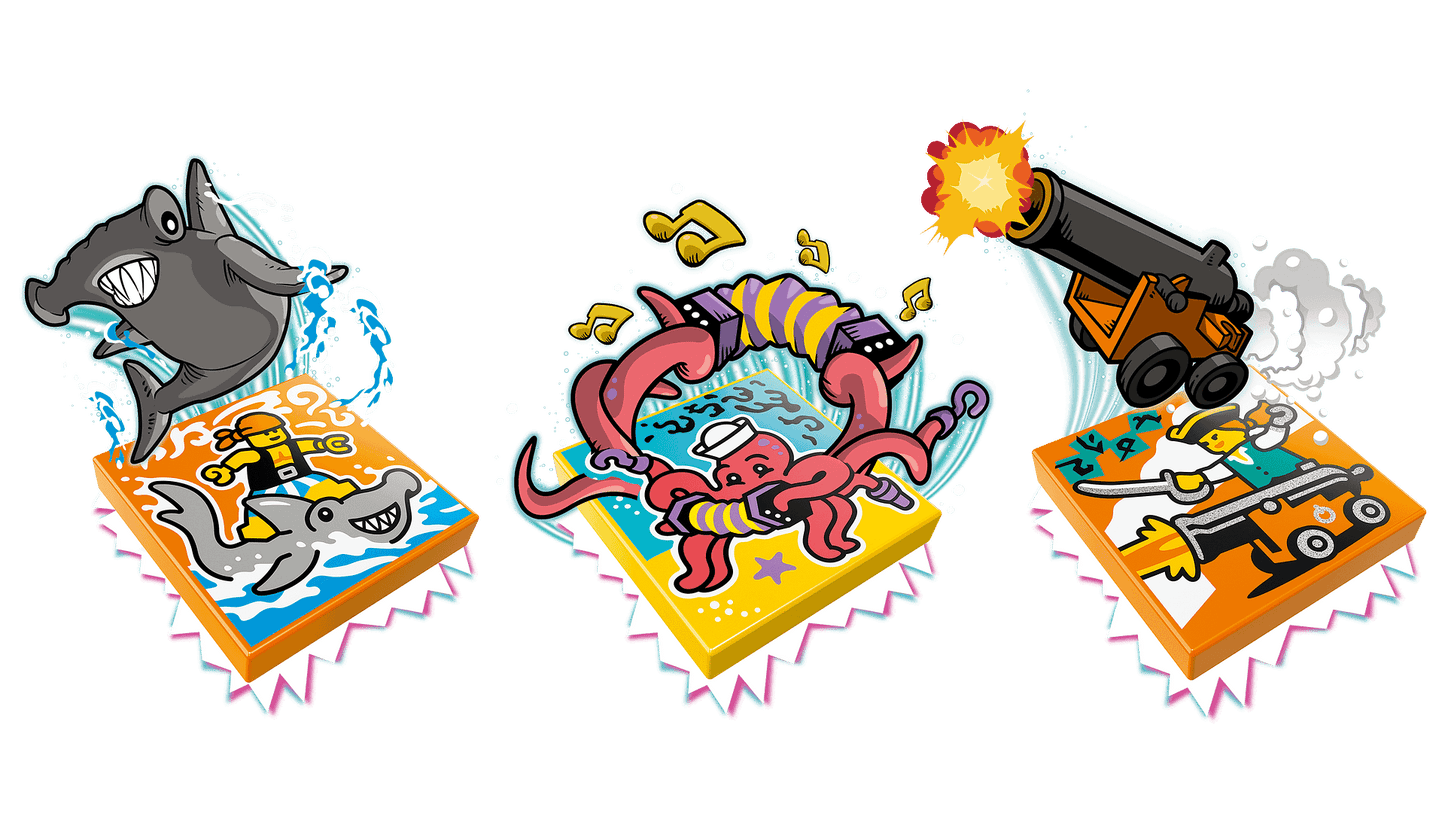 LEGO 43114 Punk Pirate Ship - VIDIYO