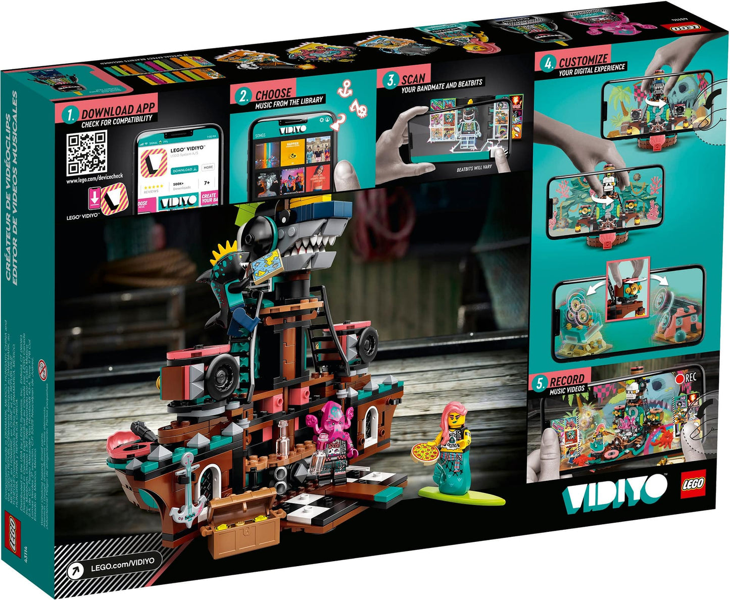 LEGO 43114 Punk Pirate Ship - VIDIYO