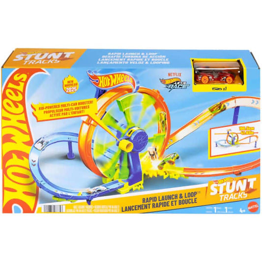 Hot Wheels - Rapid Launch & Loop Playset - Mattel