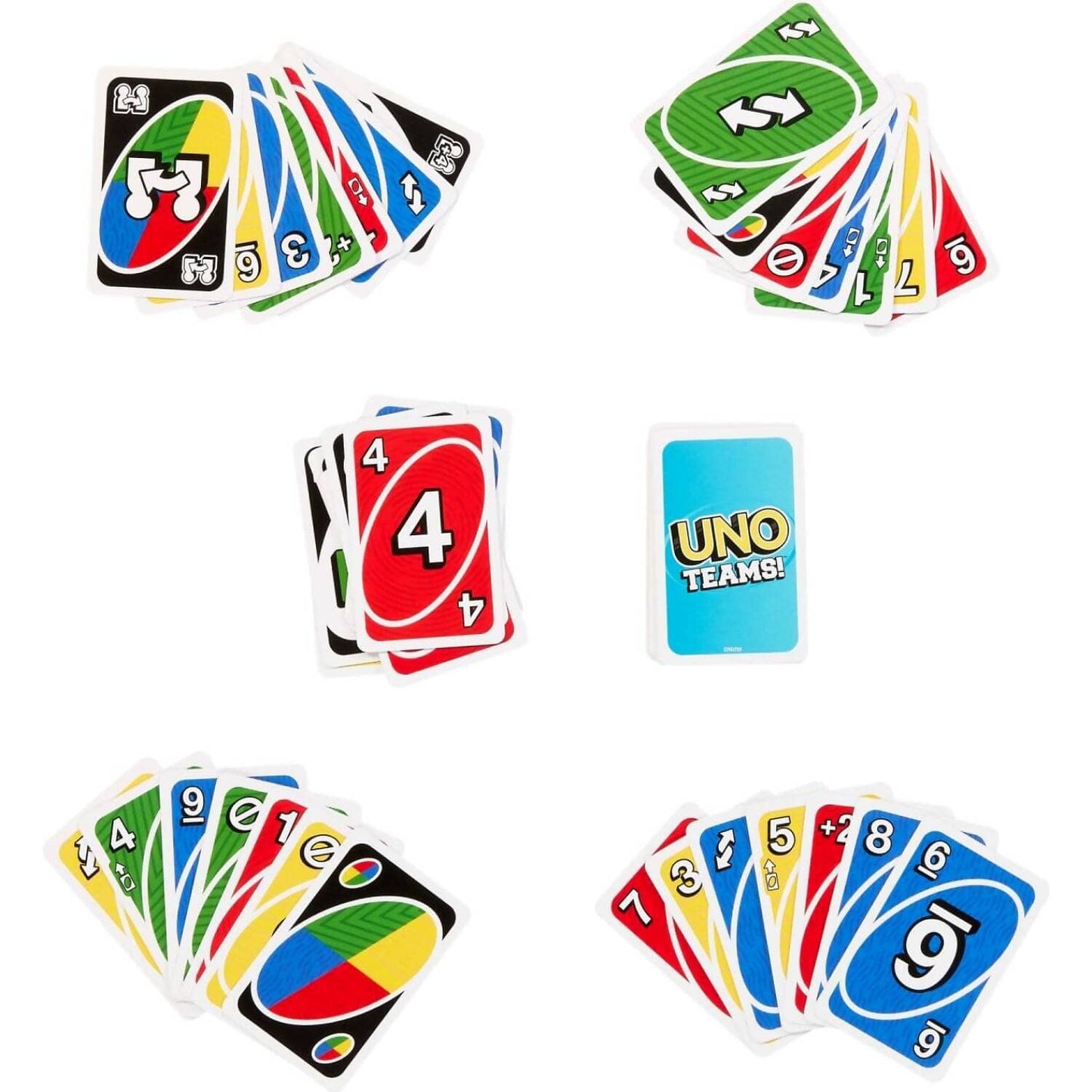 Mattel Games - Uno Teams! Card Game