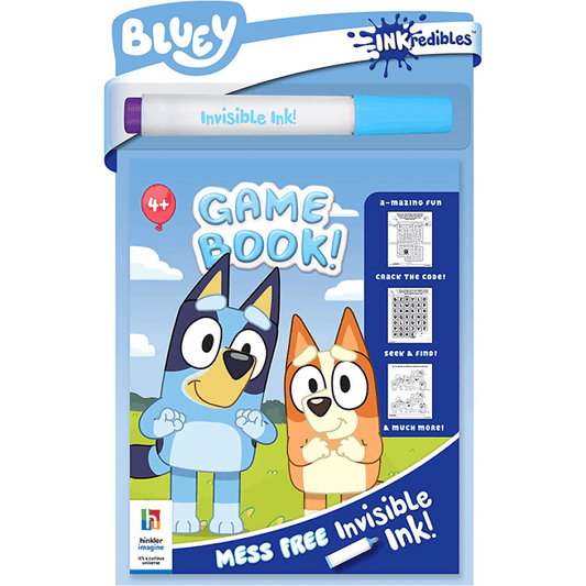 Bluey - Invisible Ink Game Book