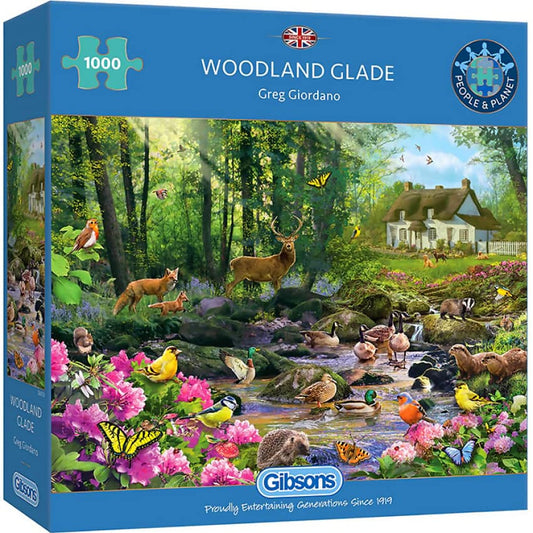 Gibsons - Woodland Glade - Jigsaw Puzzle 1000pc
