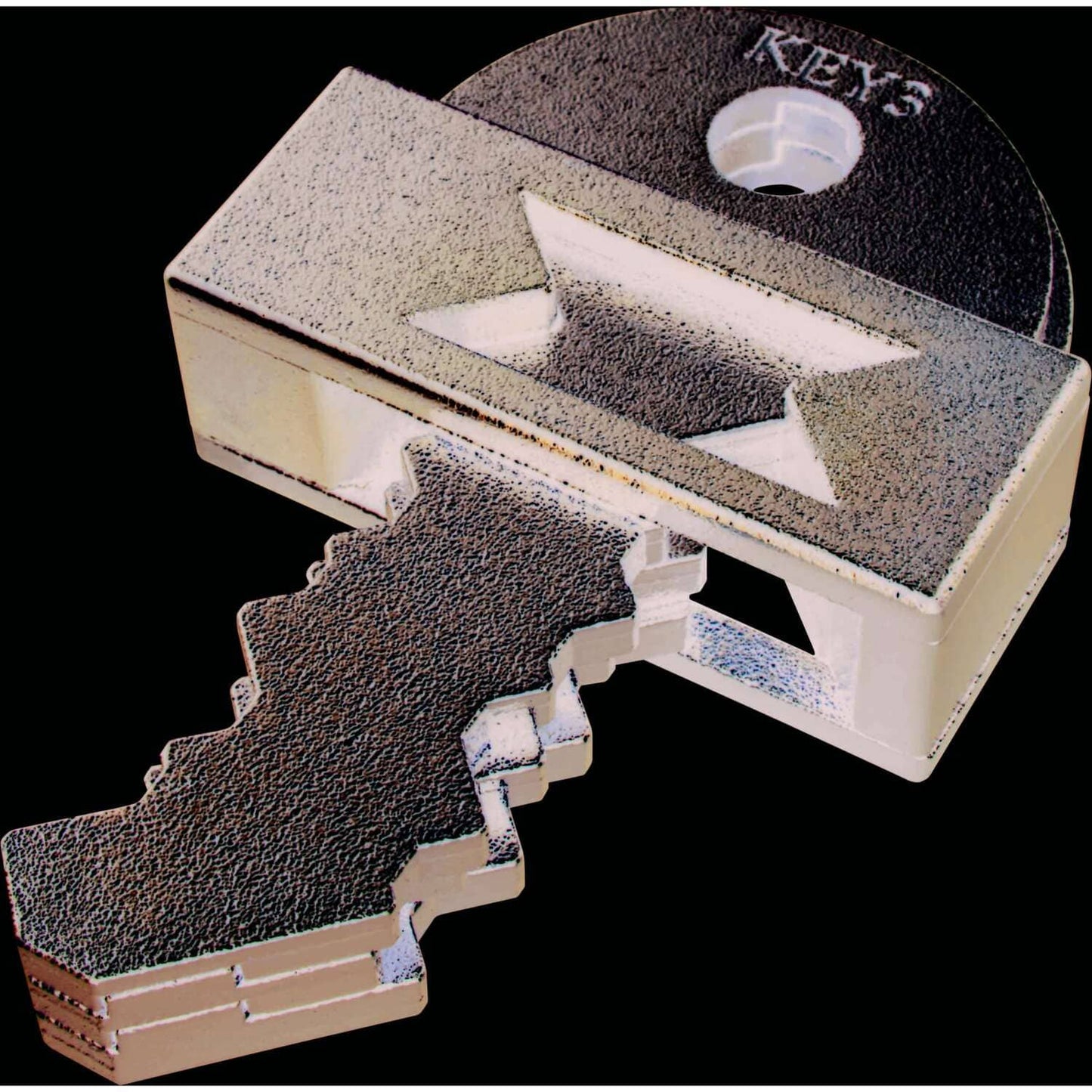 Hanayama - Huzzle Key III Level 6 - Cast Puzzle
