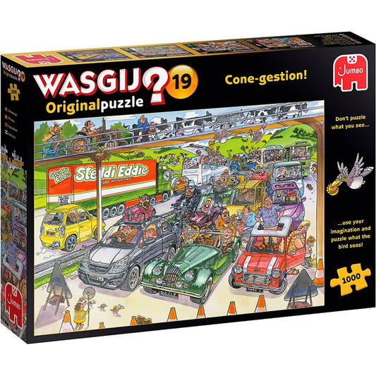 Wasgij? - Original No.19 Cone-Gestion! - Jigsaw Puzzle 1000pc