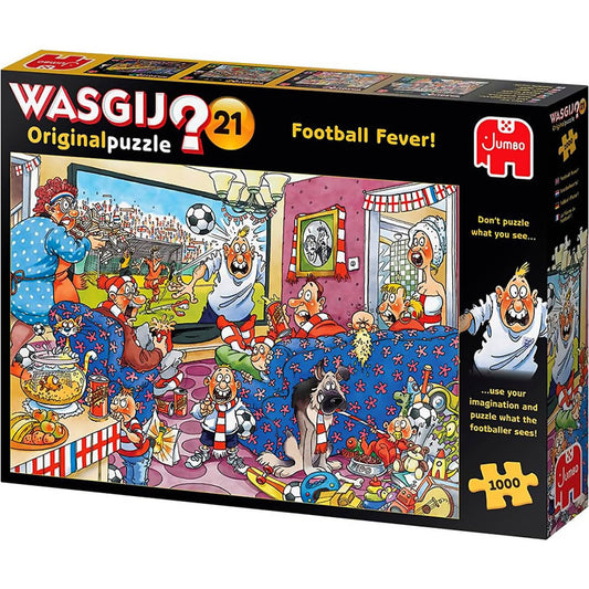 Wasgij? - Original No.21 Football Fever! - Jigsaw Puzzle 1000pc