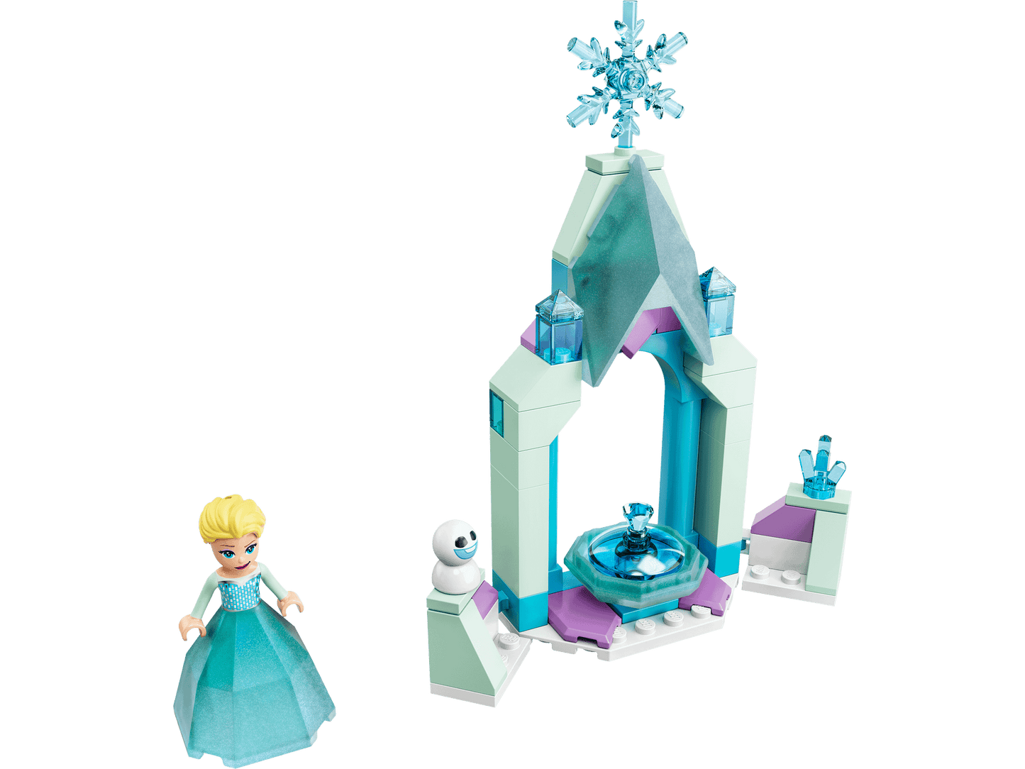LEGO 43199 Elsa’s Castle Courtyard - Disney Princess