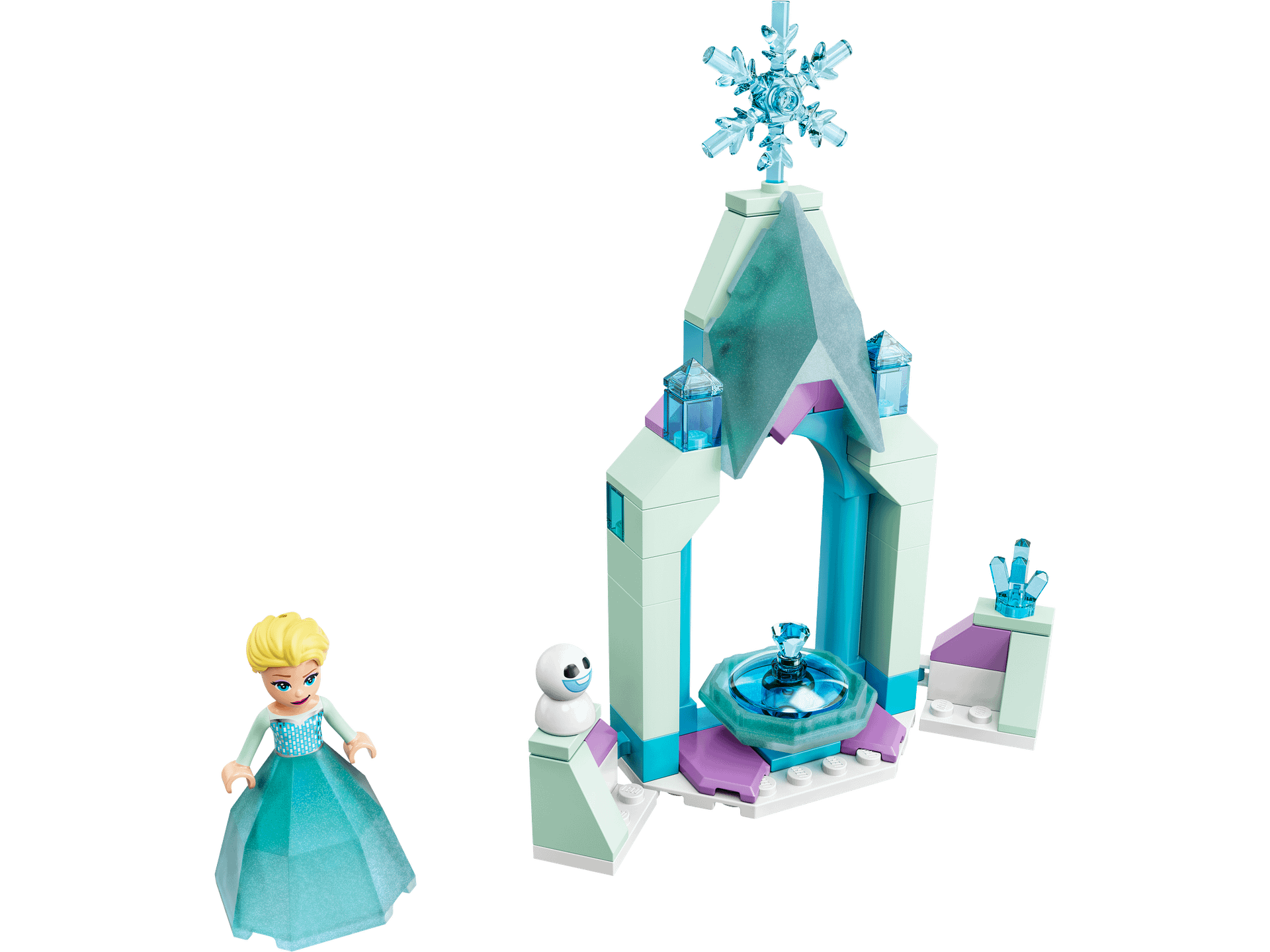 LEGO 43199 Elsa s Castle Courtyard - Disney Princess
