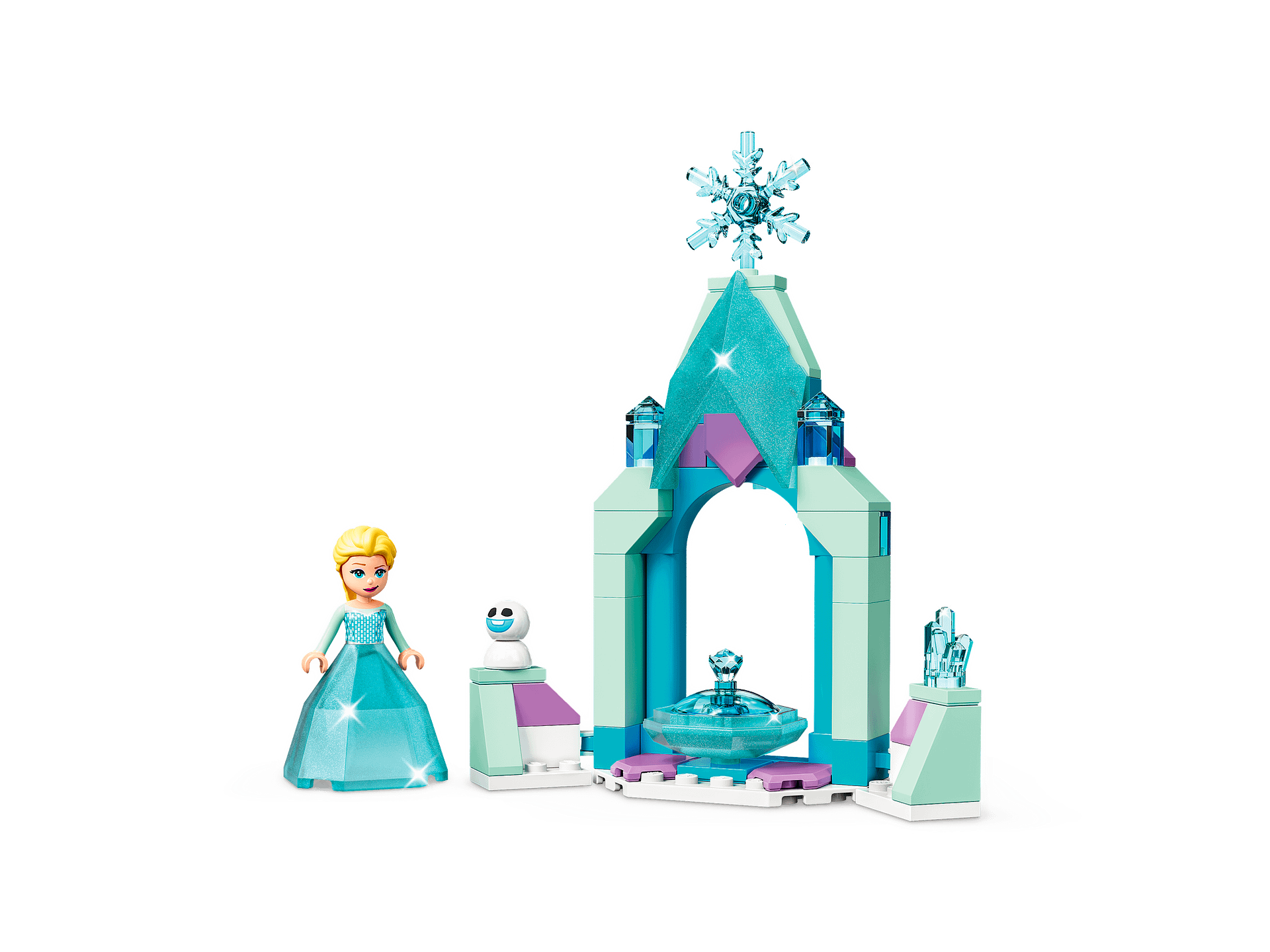 LEGO 43199 Elsa s Castle Courtyard - Disney Princess